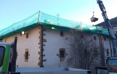 Renovación del tejado de Bikuña Jauregia