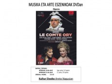 La ópera “El conde Ory” en el programa Música y artes escénicas en DVD
