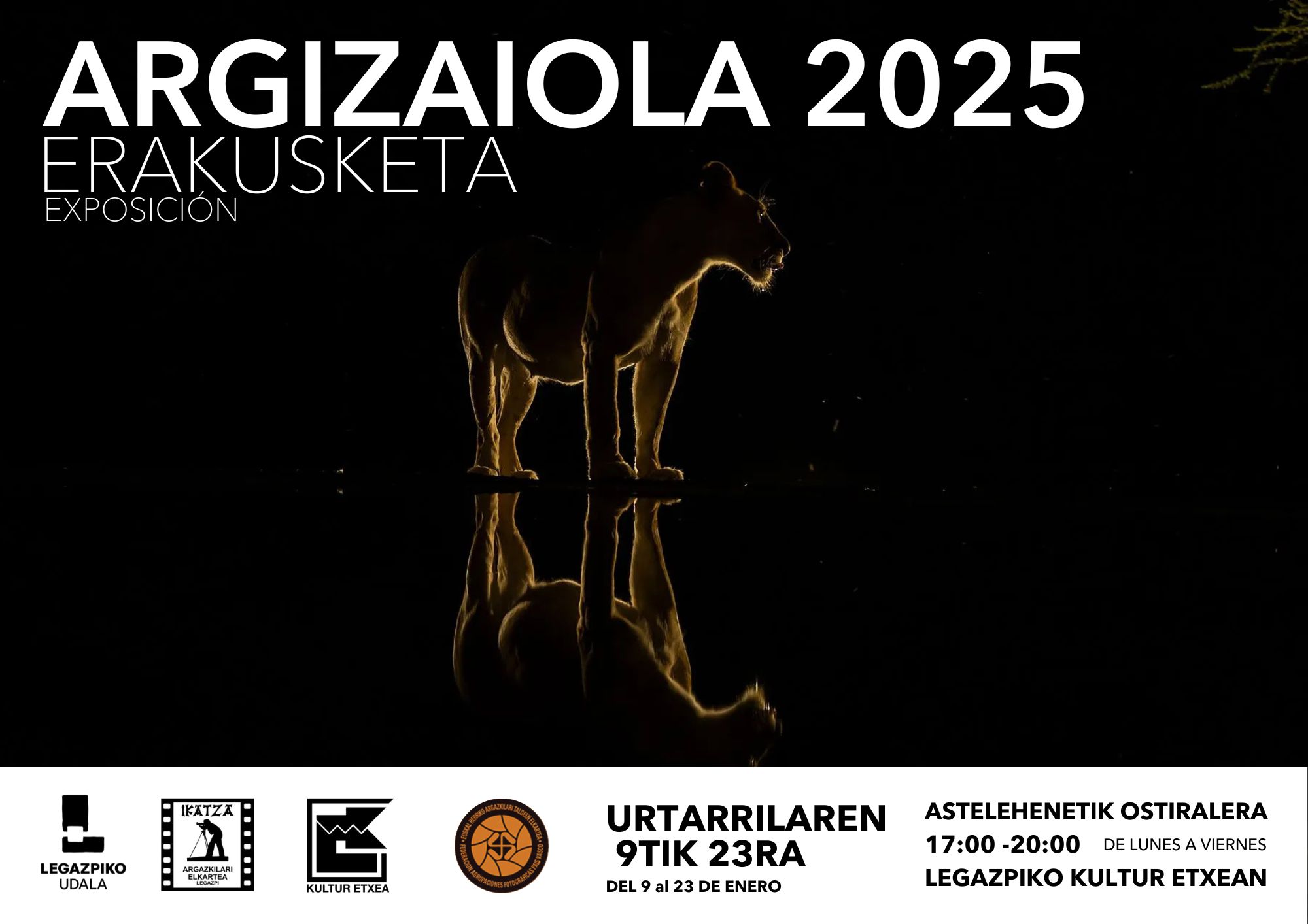 Exposición fotográfica Trofeo Argizaiola 2025 en Kultur Etxea
