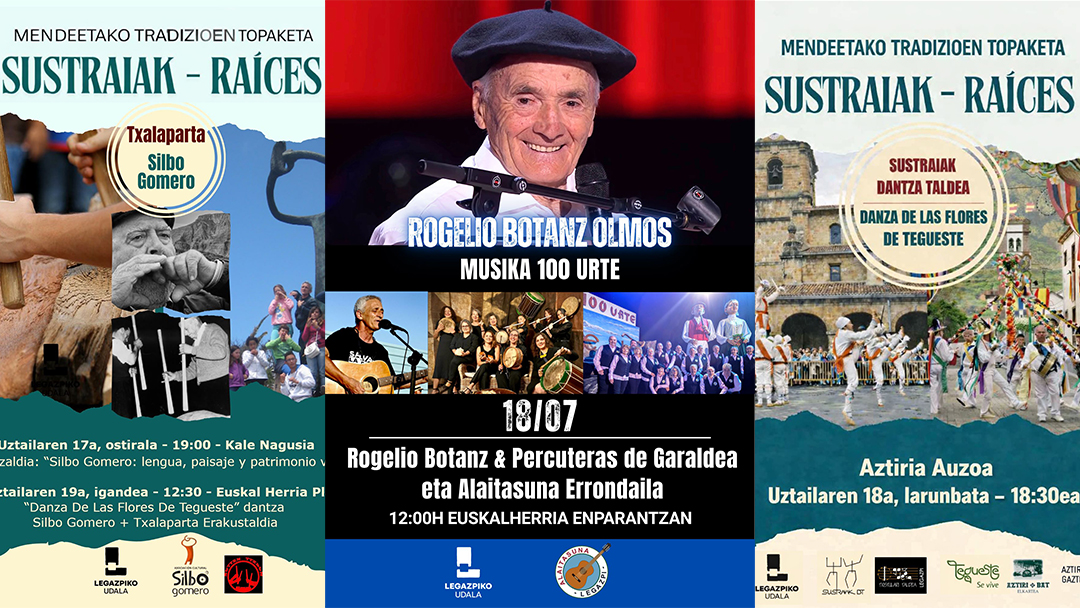 UZTAKALE. Fin de semana canario en Legazpi. 17-19 de julio