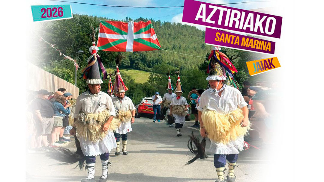 Fiestas de Santa Marina en Aztiria este fin de semana. El sábado y el domingo habrá servicio de Junetorri