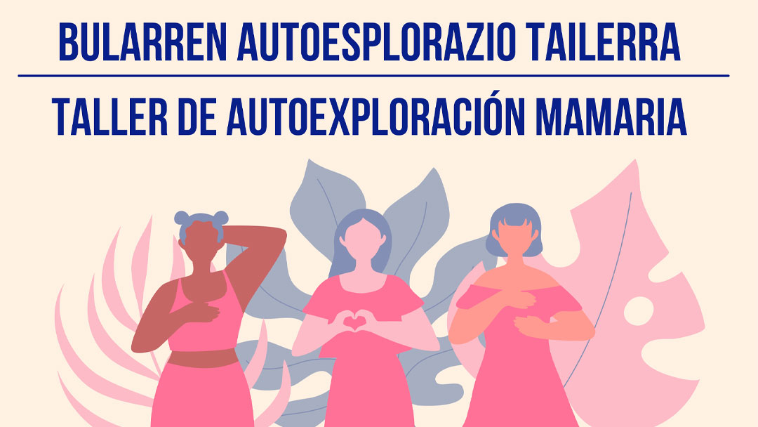 Taller de autoexploración mamaria, el 27 de mayo en Kultur Etxea