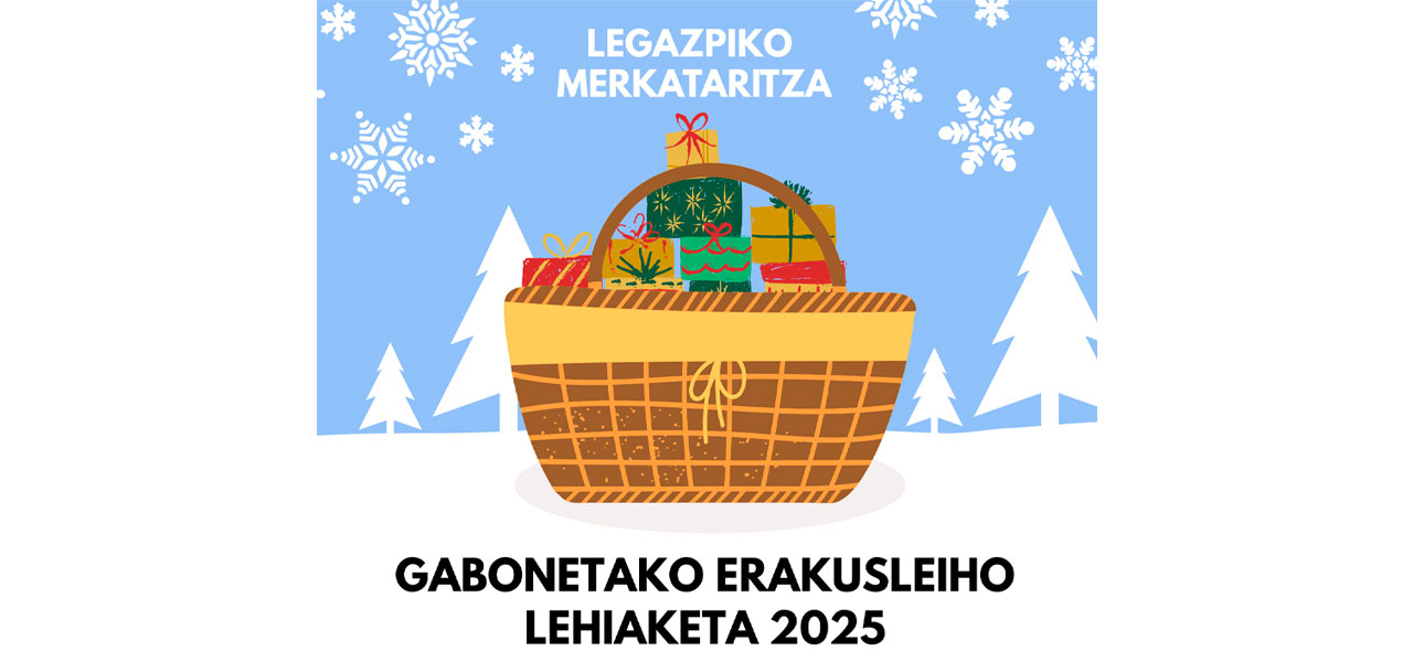 Legazpi ya luce sus 15 escaparates navideños