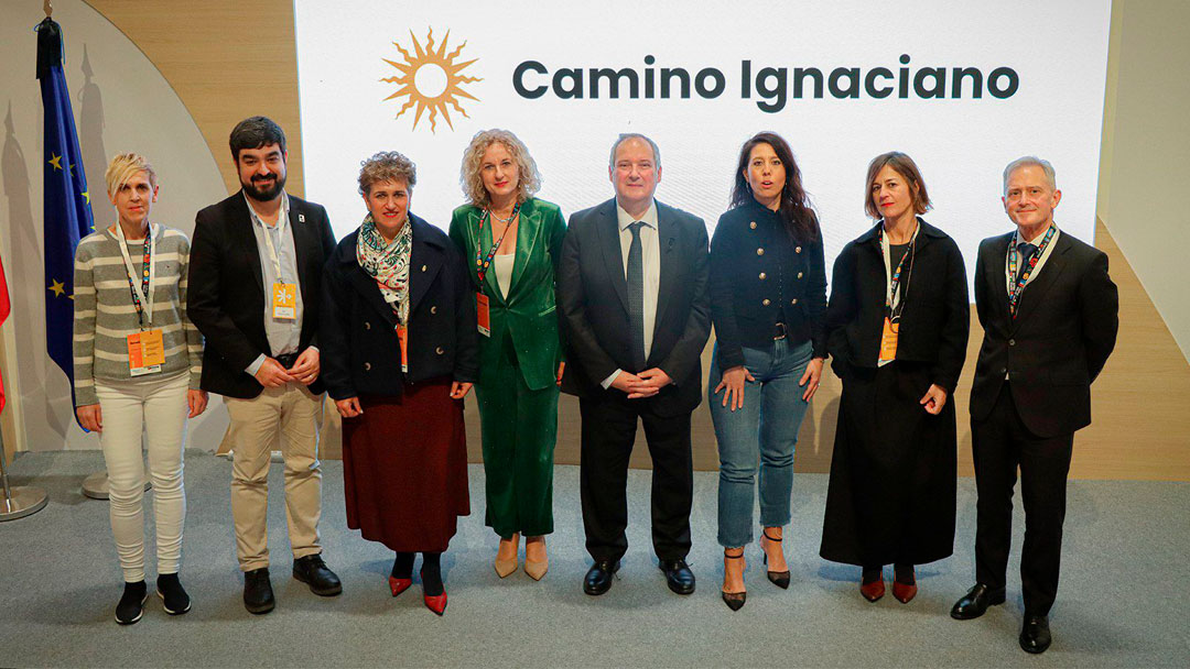Legazpi impulsa el turismo de calidad en FITUR a través del Camino Ignaciano y el sello Destino Turístico Inteligente