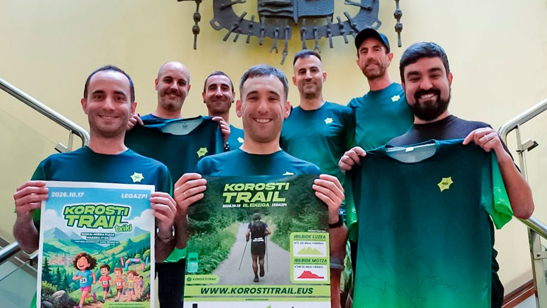 La tercera edición de la carrera de montaña Korosti Trail de Legazpi reunirá a 446 corredores el 18 de octubre