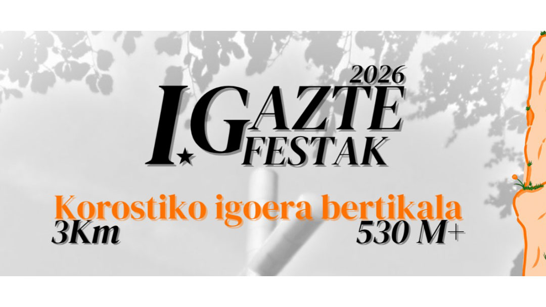 Legazpiko Gazte Asanblada ha organizado la Subida Vertical a Korosti para el 25 de abril
