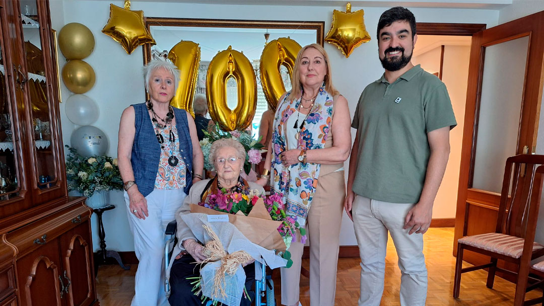 Homenajeamos a Marcia Sánchez Martín en su 100 cumpleaños