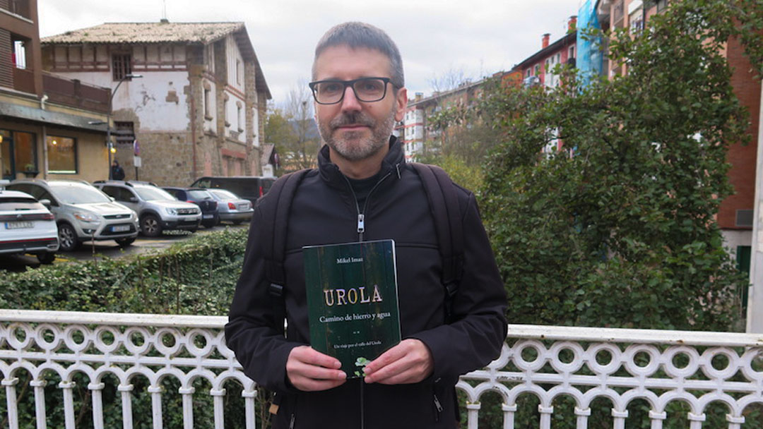 Presentación del libro: Urola. Camino de hierro y agua. Autor: Mikel Imaz (Urretxu). El 29 de enero, en Kultur Etxea
