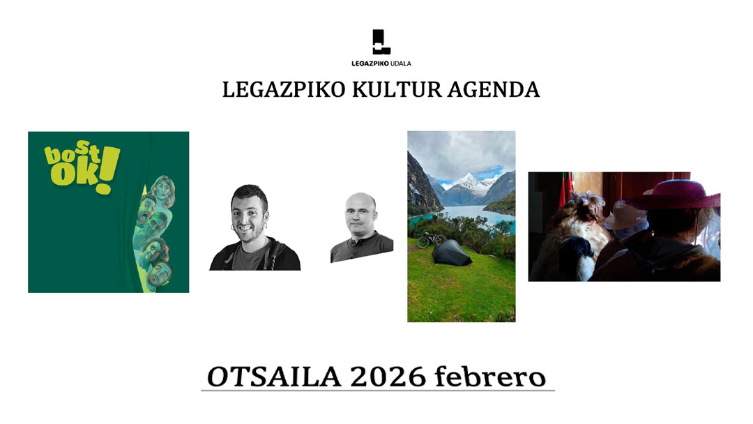 Programación cultural y actividad de KZgunea en febrero de 2026