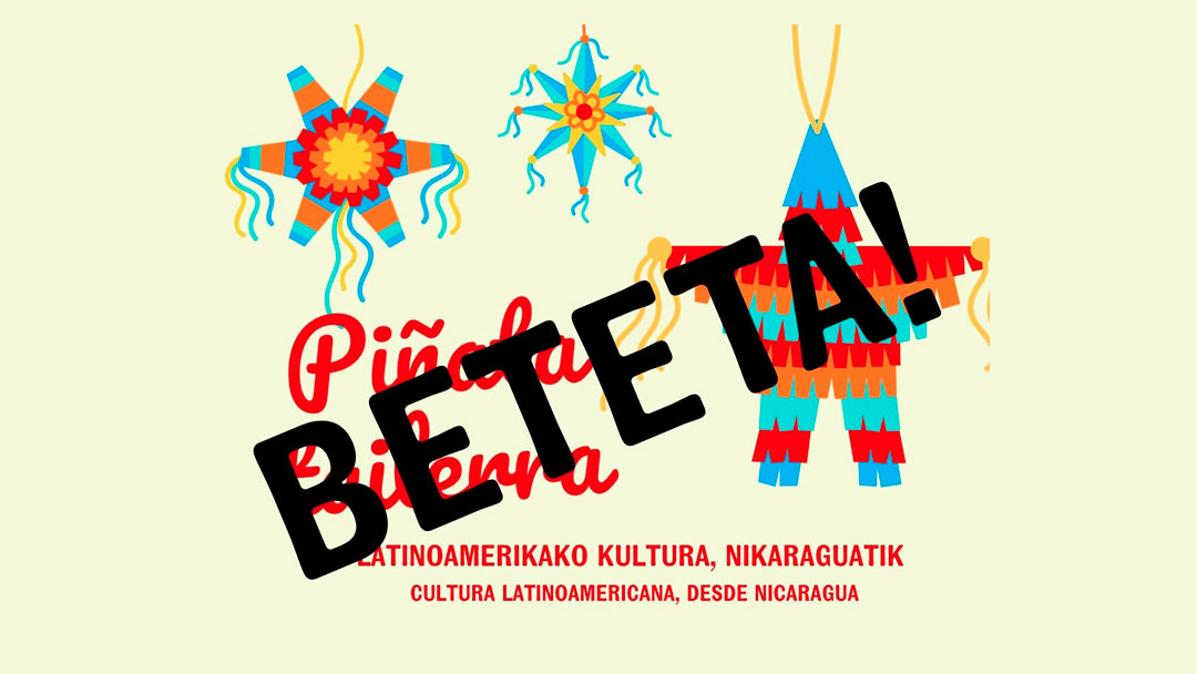Agortu dira piñata-tailerrean parte hartzeko plaza guztiak