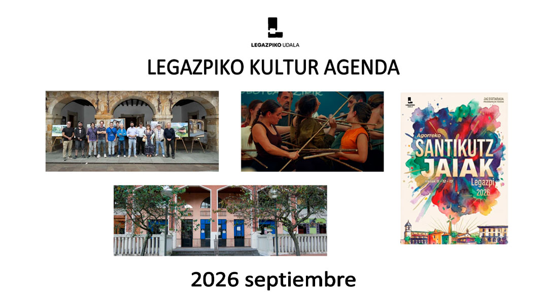 Programación cultural y actividad de KZgunea en septiembre de 2026