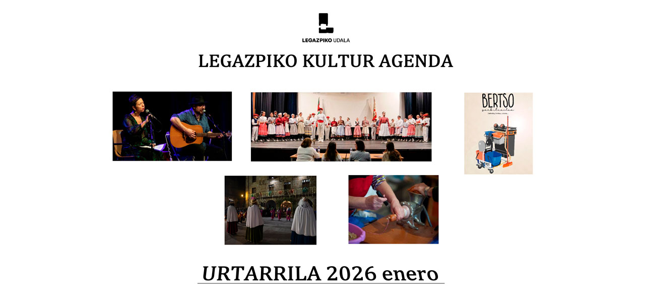 Programación cultural y actividad de KZgunea en diciembre de 2026
