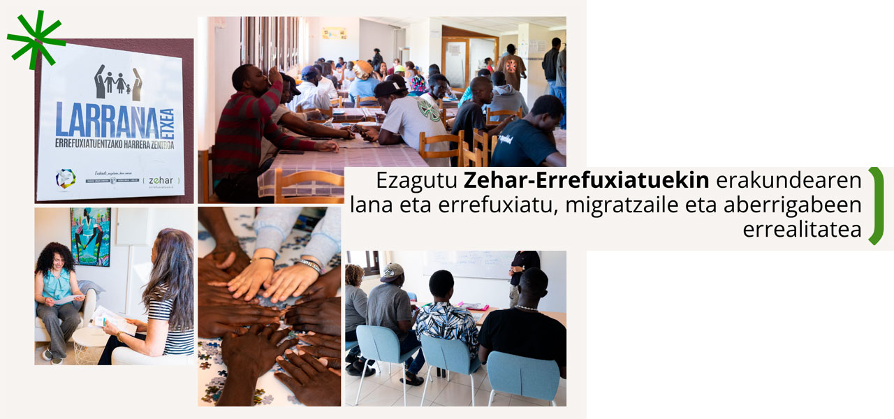 Charla de Zehar-Errefuxiatuekin mañana jueves en Kultur Etxea