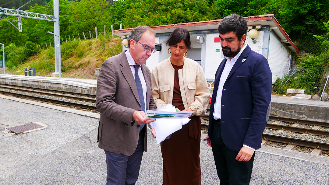 La redacción del proyecto de la nueva estación de tren de Legazpi finalizará en verano de 2027