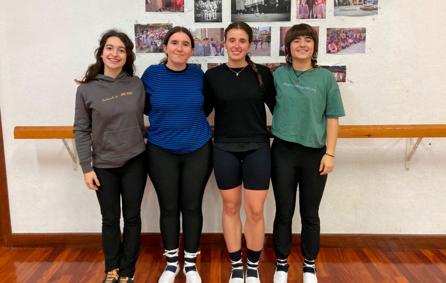 Cuatro dantzaris legazpiarras participarán en el Campeonato de Aurresku de Euskal Herria, el 29 de noviembre en Hondarribia