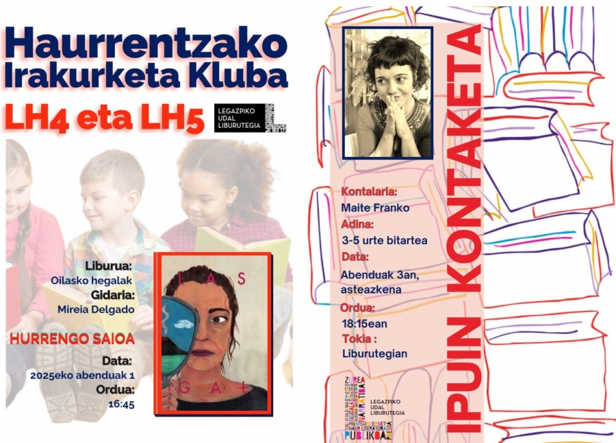 Actividades infantiles el 3 y 5 de diciembre en la Biblioteca Municipal