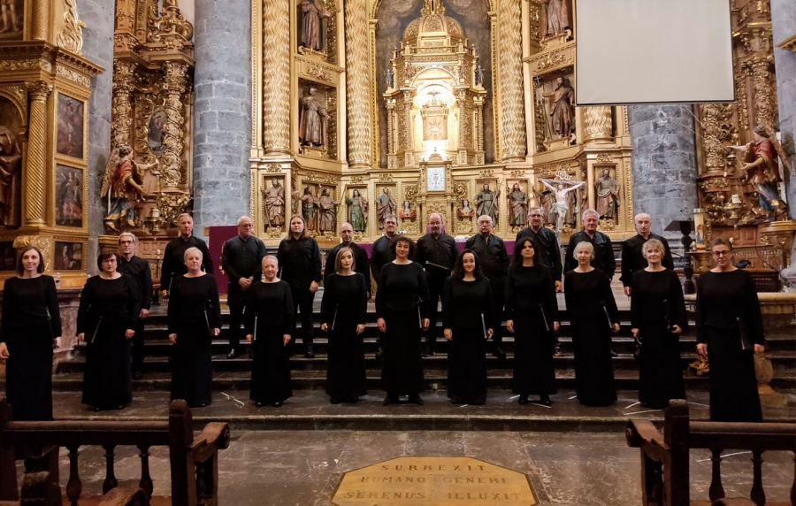 Azaroan Musika. Iraurgi Abesbatza (Azkoitia) 8 de noviembre a las 20:00 horas en la Parroquia de Legazpi