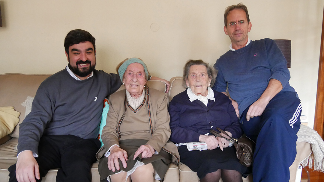 María Rosario Azurmendi, la primera telefonista de Legazpi, cumple 100 años
