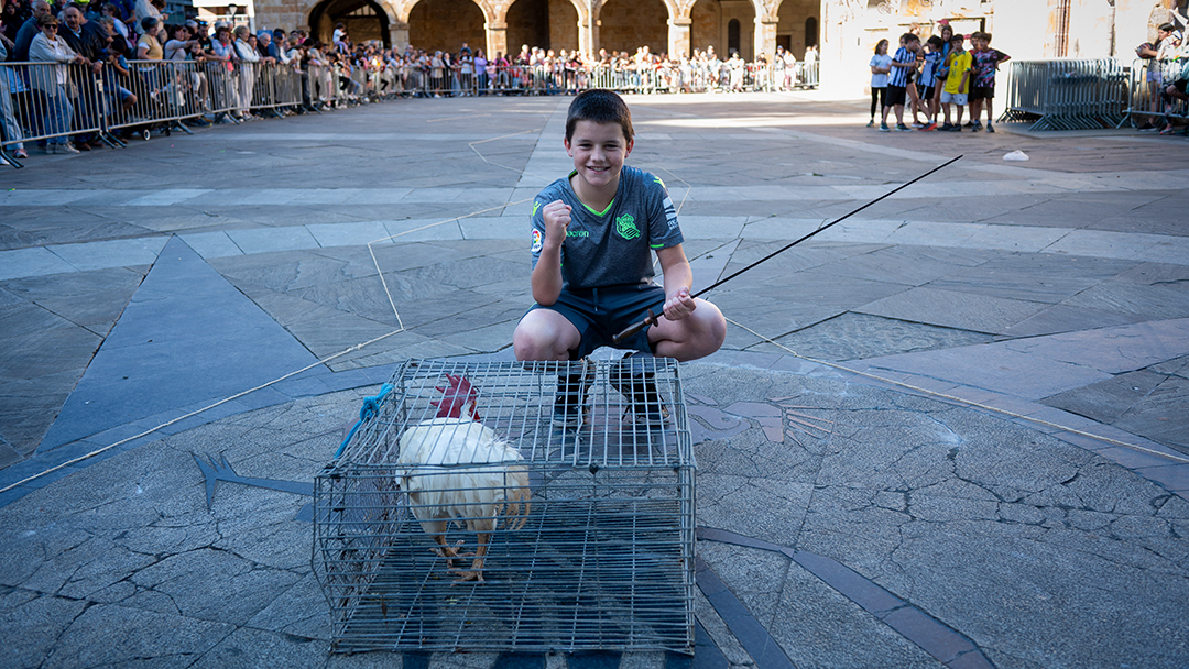 Ekai Berasategi Armendariz ha sido el ganador del Juego del Gallo 2026. Galería de fotos