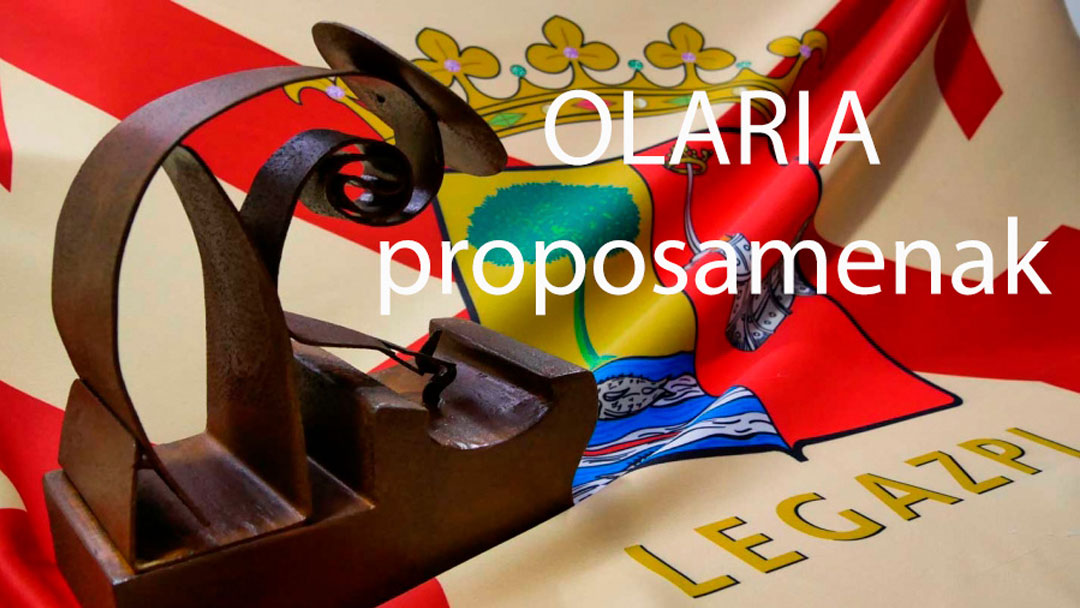 2026ko OLARIA sarirako proposamenak aurkezteko epea otsailaren 27ra arte
