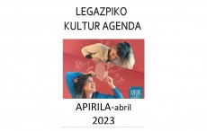 2023ko Apirileko kultur egitaraua eta KZguneko eskaintza