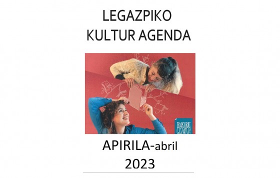 Programación cultural y actividad de KZgunea en abril del 2023