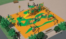 Se pondrá la culebra en el parque infantil de fleming kalea