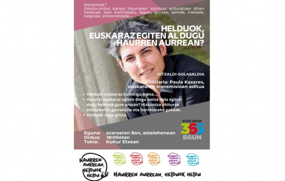 Nueva iniciativa de activación lingüística, Euskarak 365 egun!