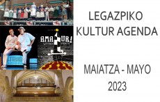 2023ko Maiatzeko kultur egitaraua eta KZguneko eskaintza