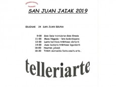 Fiestas de San Juan en Telleriarte