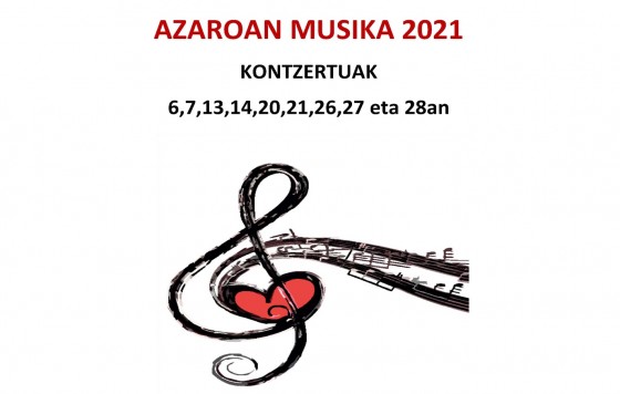 Ciclo Azaroan Musika 2021- Recta final