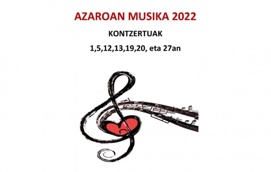 Ciclo Azaroan Musika 2022