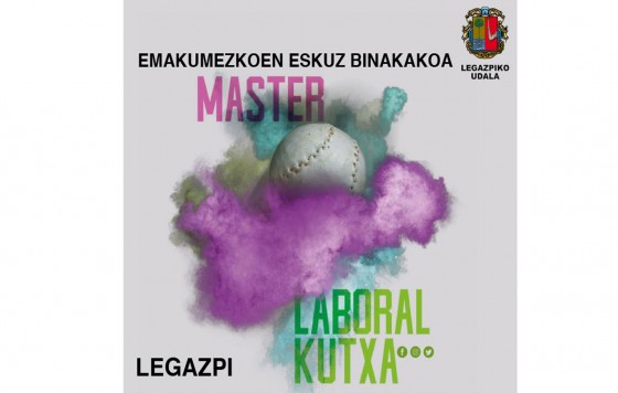 Este sábado se celebra en Legazpi la semifinal de la Competición Master Laboral Kutxa parejas con pelota mixta