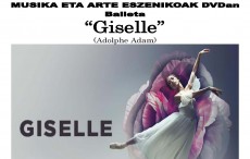 “Giselle” Balletak emango dio hasiera Musika eta Arte Eszenikoak DVDan zikloaren denboraldi berriari