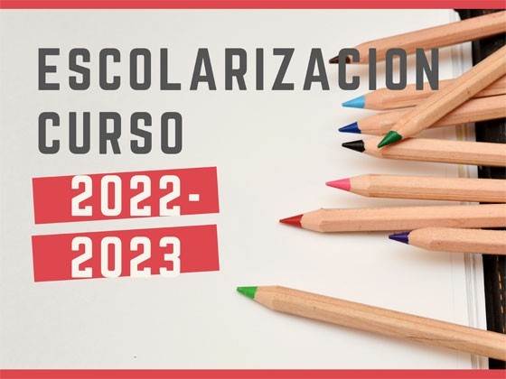 Plazo de inscripción para quienes se escolarizarán en el curso 2022-2023