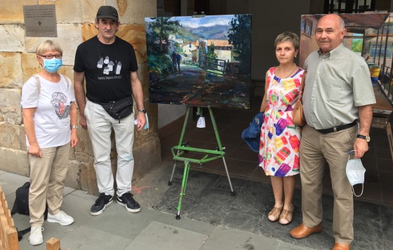 El XIX Concurso de Pintura de calle “Joxe Martin Etxeberria” ya tiene ganadores
