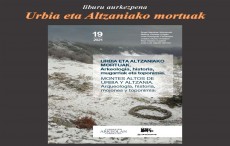 Presentación del libro Montes altos de Urbia y Altzania. Arqueología, historia, mojones y toponimia, promovido por Arkeolan y coordinado por Burdinola