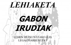 El concurso de dibujo Gabon Irudiak el 22 de diciembre en Kultur Etxea