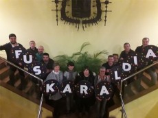 Los representantes municipales se unen al Euskaraldia
