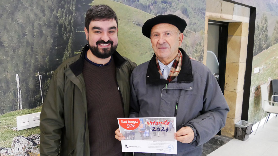 Concurso del calendario municipal - ganador de enero