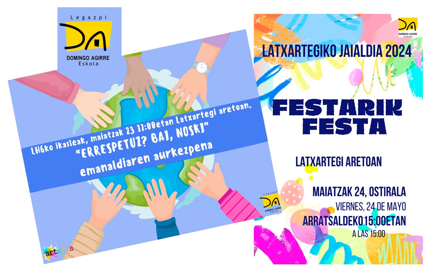 Festival de fin de curso de Domingo Agirre