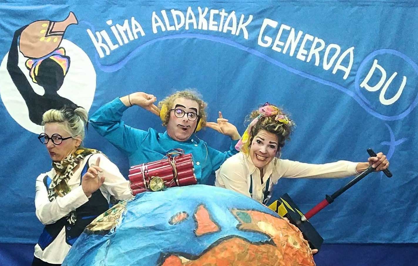 Photocall “Klima aldaketak generoa du”
