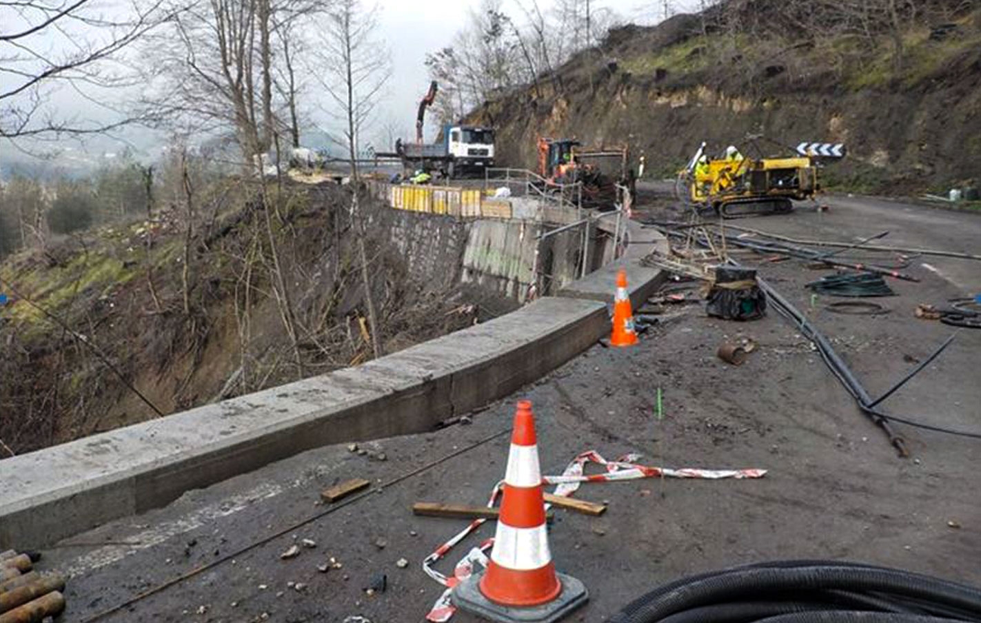 La carretera de Udana se abrirá este próximo viernes