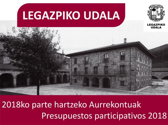 Presupuestos participativos 2018