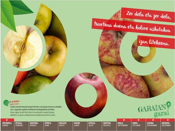 Respuesta a la adivinanza del mes de enero: Manzanas