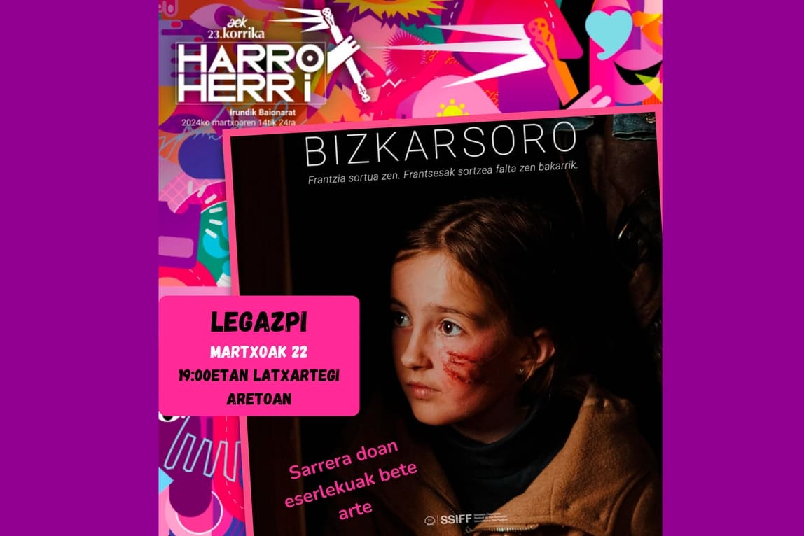 Cine-club en Latxartegi aretoa: “Bizkarsoro”