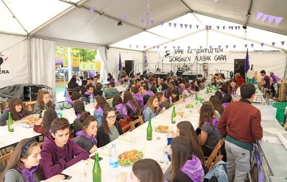 Abierto el plazo de solicitud para la Txosna de las fiestas de mayo