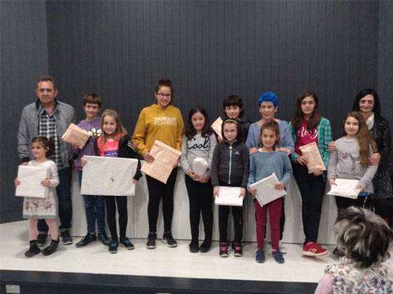 Entregados los premios del concurso local de Dibujo