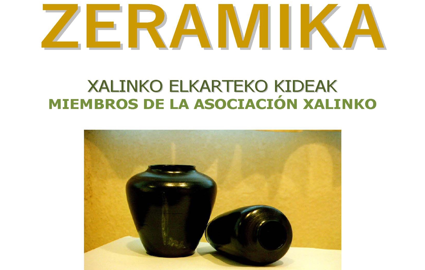 Exposición de cerámica