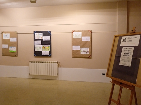 El concurso de dibujo Gabon Irudiak el 16 de diciembre en Kultur Etxea